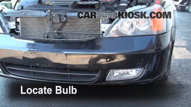 2004 Suzuki Verona LX 2.5L 6 Cyl. Lights Fog Light (replace bulb)